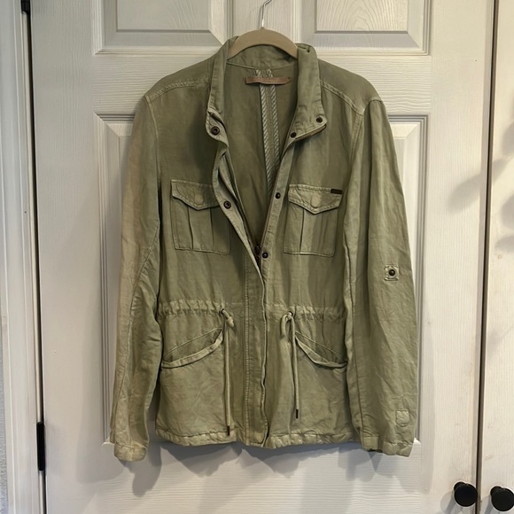 Max Jeans brand size M linen jacket - Picture 1 of 6
